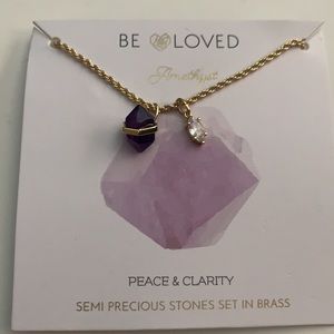 Be Loved peace and Clarity Amathys pendant